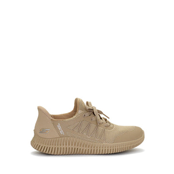 Skechers Slip-Ins Bobs Geo Lite Women's Sneaker - Tan.