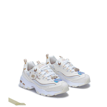 SKECHERS D'LUX FITNESS WOMEN'S Fitness Shoes - NATURAL
