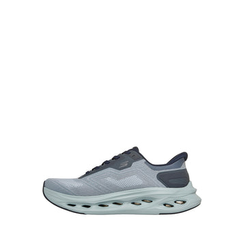 Skechers Max Cushioning Glide-Step Men's Running Shoes - Silver