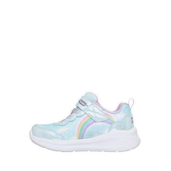 Skechers Lil Snugs Girl's Shoes (Grade School / Teen) - Blue