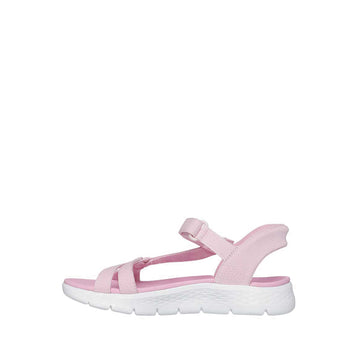 Skechers Slip-Ins Go Walk Flex Sandal Girl's Lifestyle Grade School Shoes - Pink