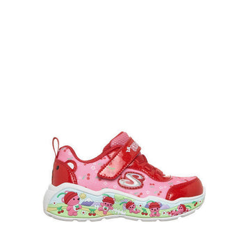 Skechers Play Scene Girl's Shoes (Play School) - Red