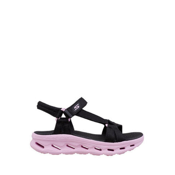 Skechers Go Walk Glide-Step 2.0 Sandal Girl's Lifestyle Shoes - Black