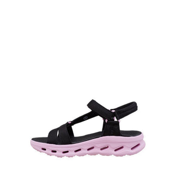Skechers Go Walk Glide-Step 2.0 Sandal Girl's Lifestyle Shoes - Black