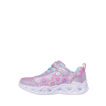 Skechers Heart Lights Girl's Lifestyle Shoes - Lavender