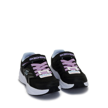 Skechers Microspec Tread Girl's Lifestyle Shoes - Black