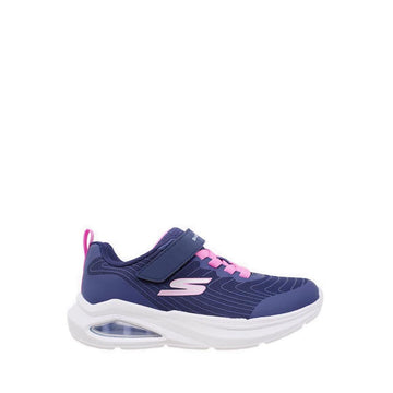 Skechers Microspec Max Velocity Girl's Lifestyle Shoes (Grade School / Teen) - Navy