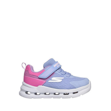 Skechers Glide-Step Lights Girl's Shoes (Play School) - Lavender