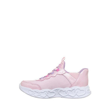Skechers Slip-Ins Infinite Heart Lights Girl's Lifestyle Shoes - Pink