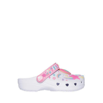 Skechers Heart Charmer Girl's Lifestyle Shoes (Play School) - White