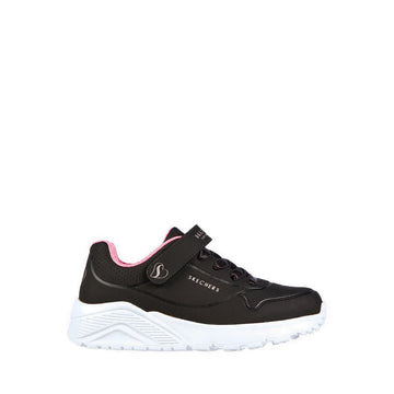 Skechers Uno Lite Girl's Lifestyle Shoes - Black