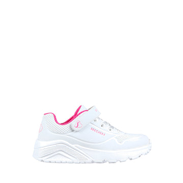 Skechers Uno Lite Girl's Lifestyle Shoes - White