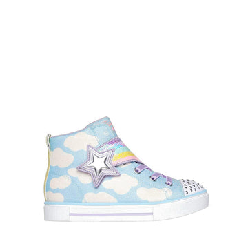 Skechers Twinkle Sparks Girl's Shoes - Blue