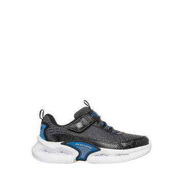 Skechers Kinetic-Lights Boy's Shoes (Grade School / Teen) - Black