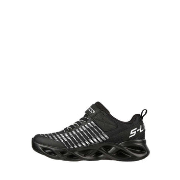 Skechers Twisty Brights Boy's Leisure Shoes - Black