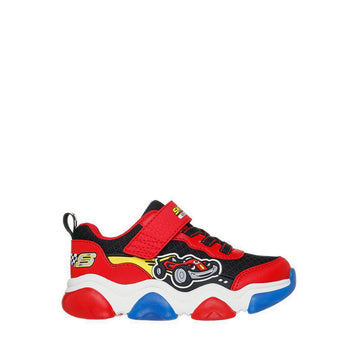 Skechers Mighty Glow 2.0 Boy's Lifestyle Shoes  Red(Play School) - Red