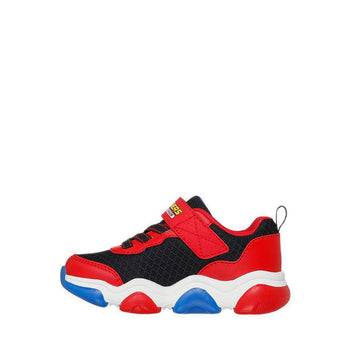 Skechers Mighty Glow 2.0 Boy's Lifestyle Shoes  Red(Play School) - Red