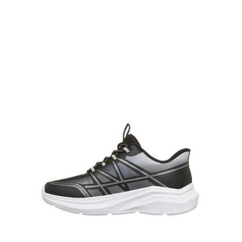 Skechers Slip-Ins Microspec Velocity Boy's Lifestyle Shoes (Grade School/Teen) - Black