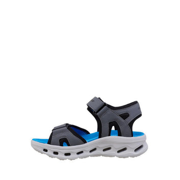 Skechers Go Walk Glide-Step 2.0 Sandal Boy's Lifestyle Shoes - Charcoal