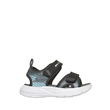 Skechers Microspec-Splash Boy's Lifestyle Shoes - Black