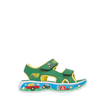 Skechers Play Scene Splash Boy's Lifestyle Shoes - Green