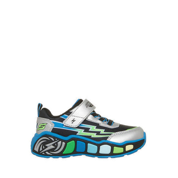 Skechers Lil' Storm Scene Boy's Lifestyle Shoes (Play School) - Silver