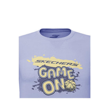 Skechers Boys Ball T-Shirt - Blue