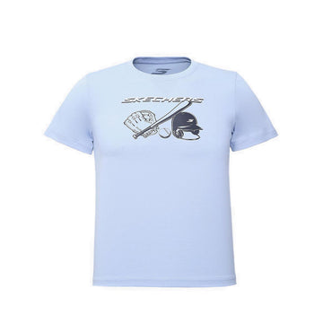 Skechers Boys Baseball T-Shirt - Blue