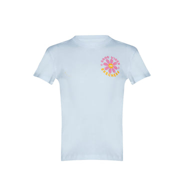 Skechers Girls Toddler Vibes T-Shirts - White