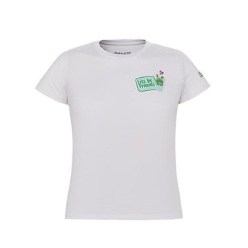 Skechers Girls Toddler Friends T-Shirts - White