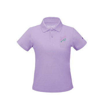 Skechers Girls Polo Shirt - Lavender