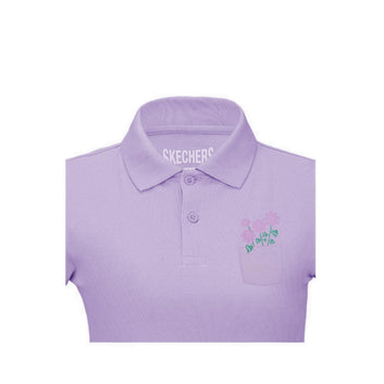 Skechers Girls Polo Shirt - Lavender