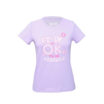 Skechers Girls T-Shirt - Lavender
