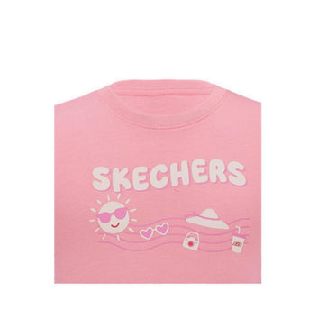 Skechers Girls Toddler Sunny T-Shirt - Pink