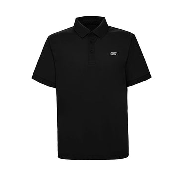 Skechers Men Sports Polo Shirts - Black