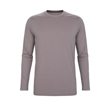 Skechers Men Sports Long Sleeve T-Shirts - Opal Gray