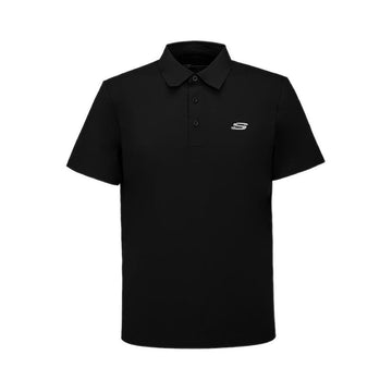 Skechers Men Sport Polo Shirt - Black