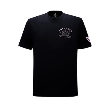 Skechers Women Graphic T-Shirt - Black