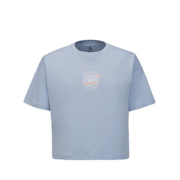 Skechers Women Graphic T-Shirt - Blue