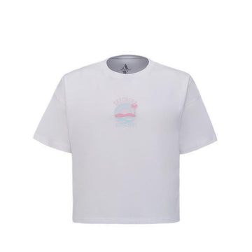 Skechers Women Graphic T-Shirt - White