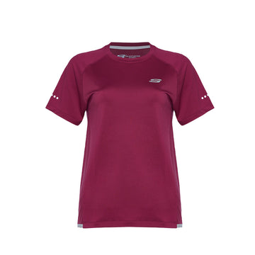 Skechers Women Sports T-Shirts - Cerise
