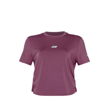 Skechers Women Sports T-Shirts - Rose Brown