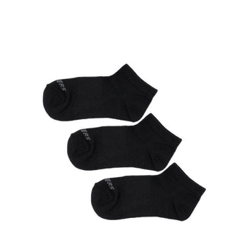 SKECHERS 6PK NON TERRY LOWCUT SOCKS BOYS - BLACK