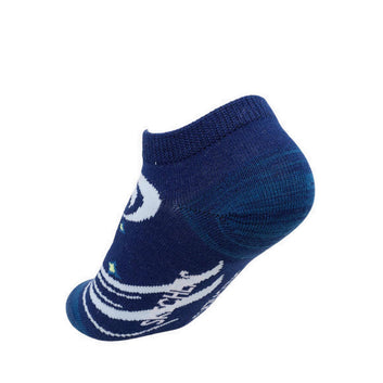 Skechers 6Pk Boys 1/2 Terry Low Cut Socks - Teal
