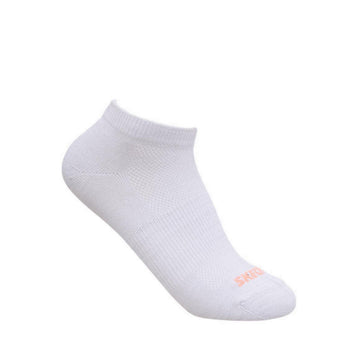 Skechers 6PK Non Terry Low Cut Girls Socks - Pink Combo