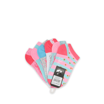 Skechers Low Cut 6pk Girl's Socks - Multicolor