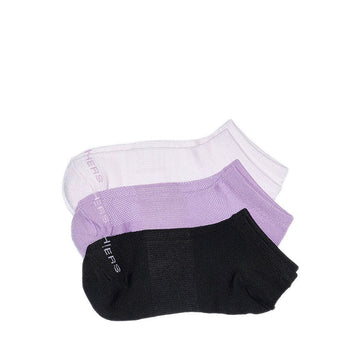 Skechers 3pk Women Non Terry Supersoft Low Cut Women - Multicolor