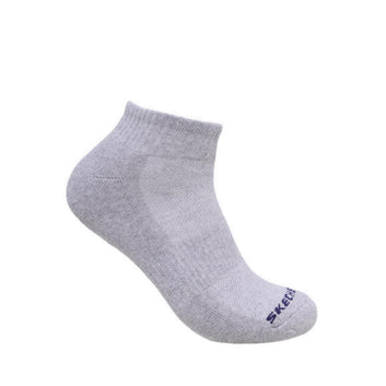 Skechers 3PK 1/2 Terry Qtr Crew Unisex Socks - Black / Multi