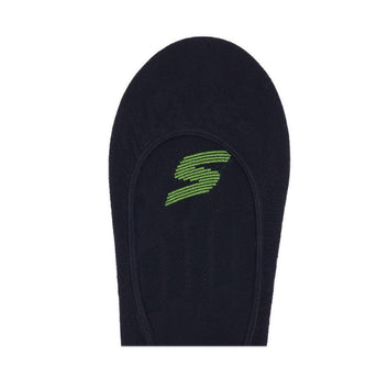 SKECHERS WOMEN 3PK MICROFIBER NON TERRY LINER SOCKS - BLACK
