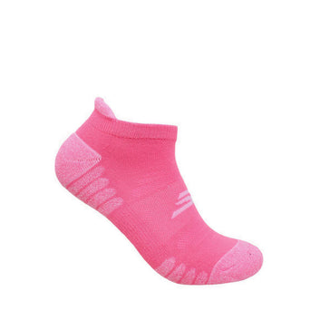 Skechers 3Pk Womens 1/2 Terry Low Cut Socks - Purple / Pink